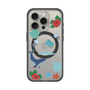 スリムプロテクションプレミアムケース with MagSafe［ DRAWING PAPER Blue ］