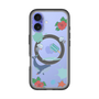 スリムプロテクションプレミアムケース with MagSafe［ DRAWING PAPER Blue ］