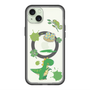 スリムプロテクションプレミアムケース with MagSafe［ DRAWING PAPER Green ］