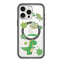 スリムプロテクションプレミアムケース with MagSafe［ DRAWING PAPER Green ］