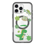 スリムプロテクションプレミアムケース with MagSafe［ DRAWING PAPER Green ］