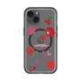 スリムプロテクションプレミアムケース with MagSafe［ DRAWING PAPER Red ］