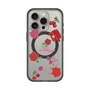 スリムプロテクションプレミアムケース with MagSafe［ DRAWING PAPER Red ］