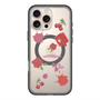 スリムプロテクションプレミアムケース with MagSafe［ DRAWING PAPER Red ］