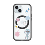 スリムプロテクションプレミアムケース with MagSafe［ DRAWING PAPER White ］