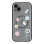 スリムプロテクションプレミアムケース with MagSafe［ DRAWING PAPER White ］