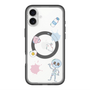 スリムプロテクションプレミアムケース with MagSafe［ DRAWING PAPER White ］