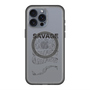 スリムプロテクションプレミアムケース with MagSafe［ SAVAGE Black ］