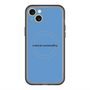 スリムプロテクションプレミアムケース with MagSafe［ NATURAL COMMODITY Blue ］
