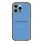 スリムプロテクションプレミアムケース with MagSafe［ NATURAL COMMODITY Blue ］