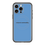 スリムプロテクションプレミアムケース with MagSafe［ NATURAL COMMODITY Blue ］