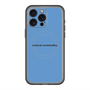 スリムプロテクションプレミアムケース with MagSafe［ NATURAL COMMODITY Blue ］