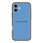 スリムプロテクションプレミアムケース with MagSafe［ NATURAL COMMODITY Blue ］