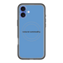 スリムプロテクションプレミアムケース with MagSafe［ NATURAL COMMODITY Blue ］