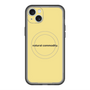 スリムプロテクションプレミアムケース with MagSafe［ NATURAL COMMODITY Yellow ］