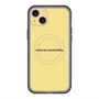 スリムプロテクションプレミアムケース with MagSafe［ NATURAL COMMODITY Yellow ］