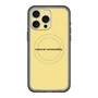 スリムプロテクションプレミアムケース with MagSafe［ NATURAL COMMODITY Yellow ］