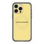 スリムプロテクションプレミアムケース with MagSafe［ NATURAL COMMODITY Yellow ］