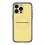 スリムプロテクションプレミアムケース with MagSafe［ NATURAL COMMODITY Yellow ］