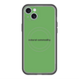 スリムプロテクションプレミアムケース with MagSafe［ NATURAL COMMODITY Green ］
