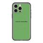 スリムプロテクションプレミアムケース with MagSafe［ NATURAL COMMODITY Green ］