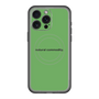 スリムプロテクションプレミアムケース with MagSafe［ NATURAL COMMODITY Green ］