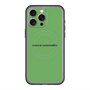 スリムプロテクションプレミアムケース with MagSafe［ NATURAL COMMODITY Green ］