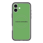 スリムプロテクションプレミアムケース with MagSafe［ NATURAL COMMODITY Green ］