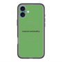 スリムプロテクションプレミアムケース with MagSafe［ NATURAL COMMODITY Green ］