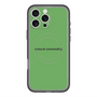 スリムプロテクションプレミアムケース with MagSafe［ NATURAL COMMODITY Green ］