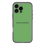 スリムプロテクションプレミアムケース with MagSafe［ NATURAL COMMODITY Green ］