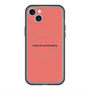 スリムプロテクションプレミアムケース with MagSafe［ NATURAL COMMODITY Red ］