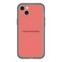 スリムプロテクションプレミアムケース with MagSafe［ NATURAL COMMODITY Red ］