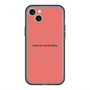 スリムプロテクションプレミアムケース with MagSafe［ NATURAL COMMODITY Red ］