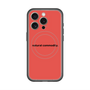 スリムプロテクションプレミアムケース with MagSafe［ NATURAL COMMODITY Red ］