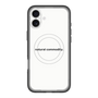 スリムプロテクションプレミアムケース with MagSafe［ NATURAL COMMODITY White ］