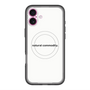 スリムプロテクションプレミアムケース with MagSafe［ NATURAL COMMODITY White ］