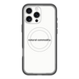 スリムプロテクションプレミアムケース with MagSafe［ NATURAL COMMODITY White ］