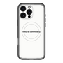 スリムプロテクションプレミアムケース with MagSafe［ NATURAL COMMODITY White ］