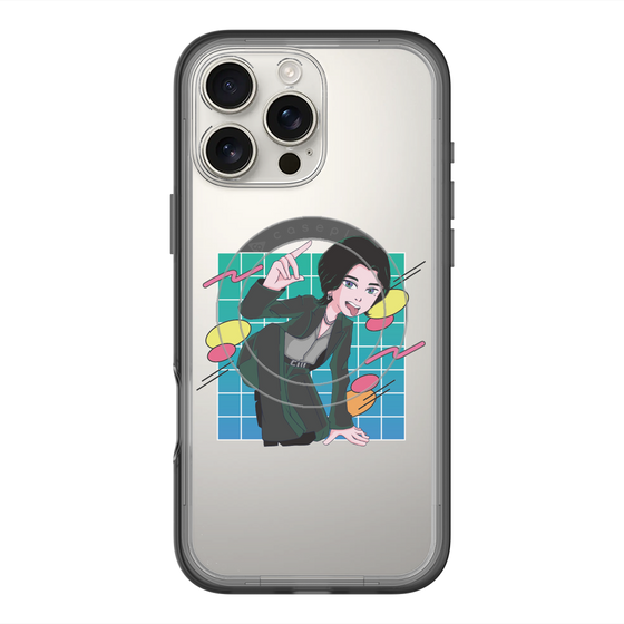 スリムプロテクションプレミアムケース with MagSafe［ KARUMA Character Design CASE ］