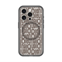 スリムプロテクションプレミアムケース with MagSafe［ LANVIN en Bleu - Logo Pattern - Black ］