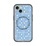 スリムプロテクションプレミアムケース with MagSafe［ LANVIN en Bleu - Logo Pattern - Blue ］