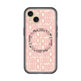 スリムプロテクションプレミアムケース with MagSafe［ LANVIN en Bleu - Logo Pattern - Pink ］