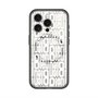 スリムプロテクションプレミアムケース with MagSafe［ LANVIN en Bleu - Logo Pattern - White ］