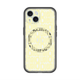 スリムプロテクションプレミアムケース with MagSafe［ LANVIN en Bleu - Logo Pattern - Yellow ］