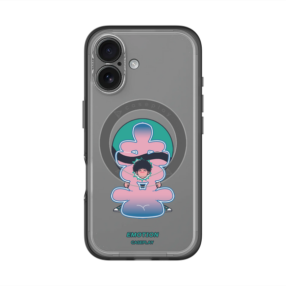 スリムプロテクションプレミアムケース with MagSafe［ 喜怒アイ楽 -喜- ］