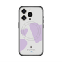 スリムプロテクションプレミアムケース with MagSafe［ LANVIN en Bleu Hearts Purple - ランバン ハート パープル ］