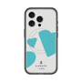 スリムプロテクションプレミアムケース with MagSafe［ LANVIN en Bleu Hearts Blue - ランバン ハート ブルー ］