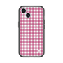 スリムプロテクションプレミアムケース with MagSafe［ Checkered Pink - ギンガムチェック ピンク ］