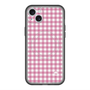 スリムプロテクションプレミアムケース with MagSafe［ Checkered Pink - ギンガムチェック ピンク ］
